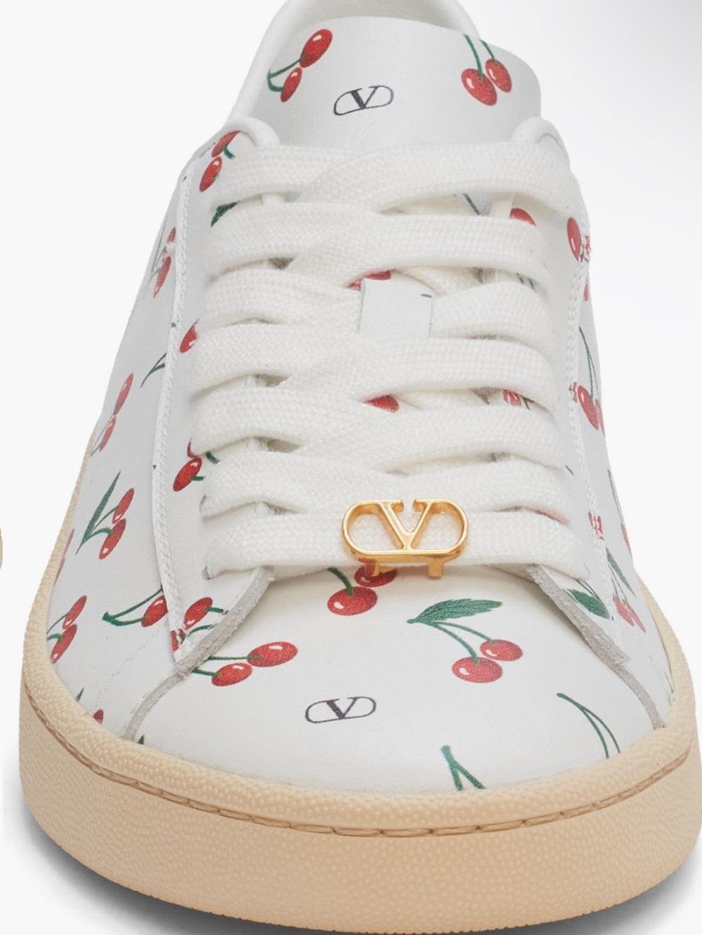 Valentino Garavani Royco Cherry Low Top Sneakers